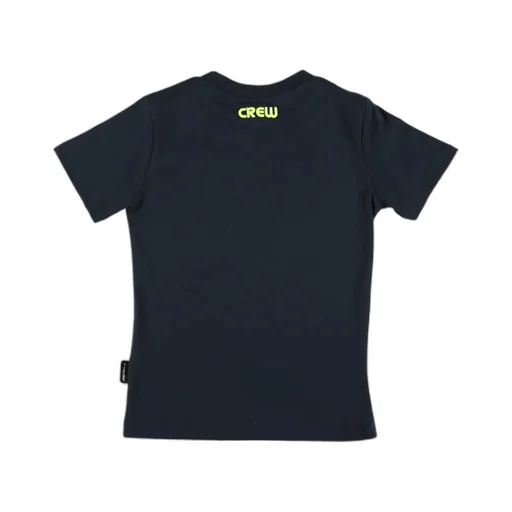 Gcds Kids Logo Embroidered Crewneck T-Shirt