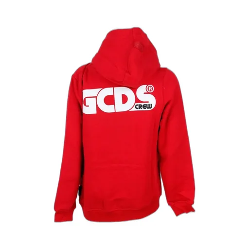 Gcds Kids Long Sleeve Logo-Print Hoodie