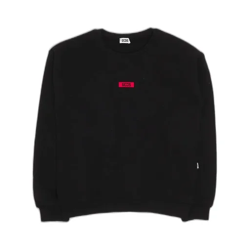 Gcds Kids Logo Printed Crewneck Sweatshirt