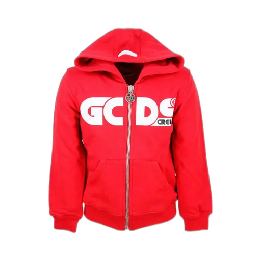 Gcds Kids Logo Printed Hoodie
