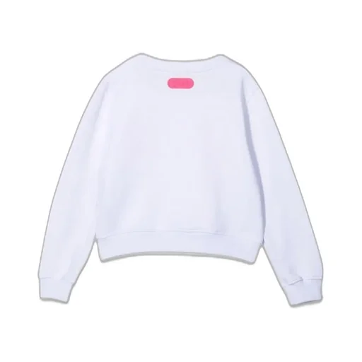 Gcds Cropped Logo Sweatshirt Girl