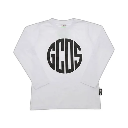 Gcds Kids Logo Printed Long-Sleeved T-Shirt