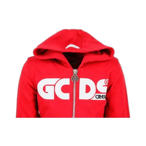 Gcds Kids Logo Printed Hoodie