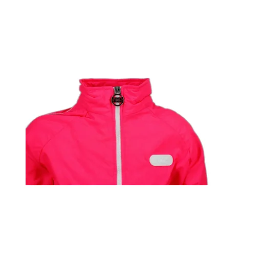 Gcds Kids Logo Printed Striped Hem Track Jacket