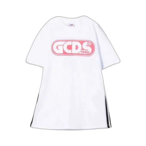 Gcds Kids Logo Printed T-Shirt Dress