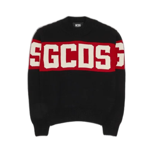 Gcds Kids Logo Intarsia Jumper