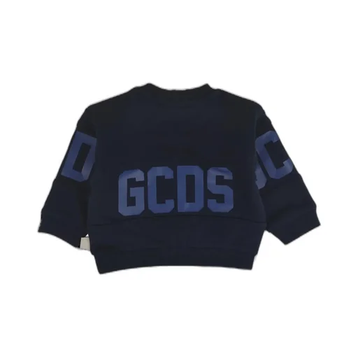 Gcds Kids Logo Printed Crewneck Sweatshirt