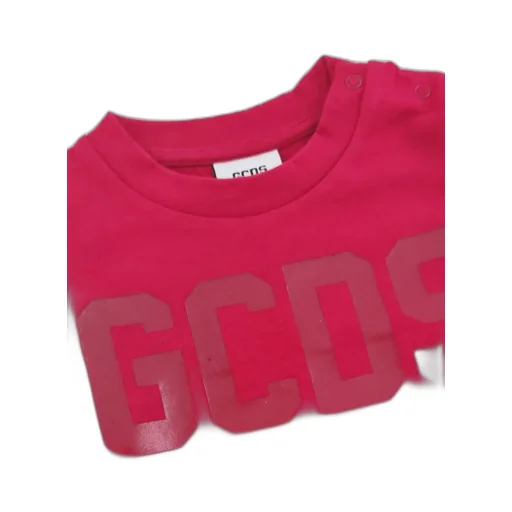 Gcds Kids Logo Printed Crewnenck T-Shirt