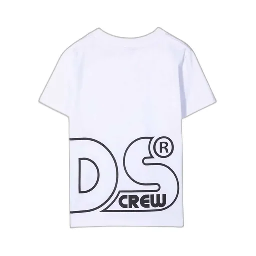 Gcds Kids Logo Printed Crewneck T-Shirt