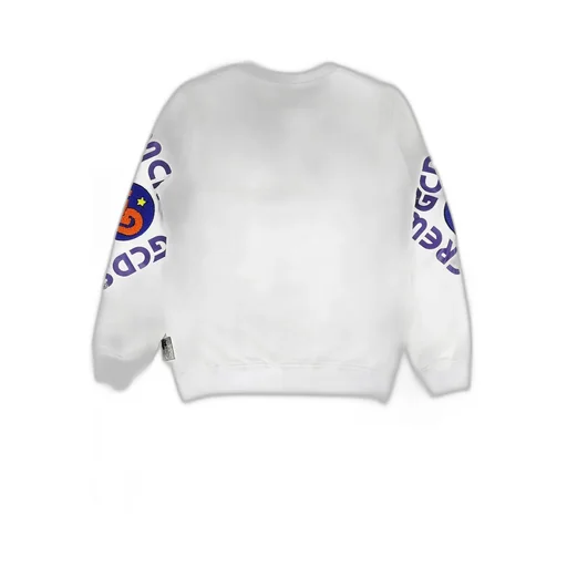Gcds Kids Logo-Printed Crewneck Sweatshirt