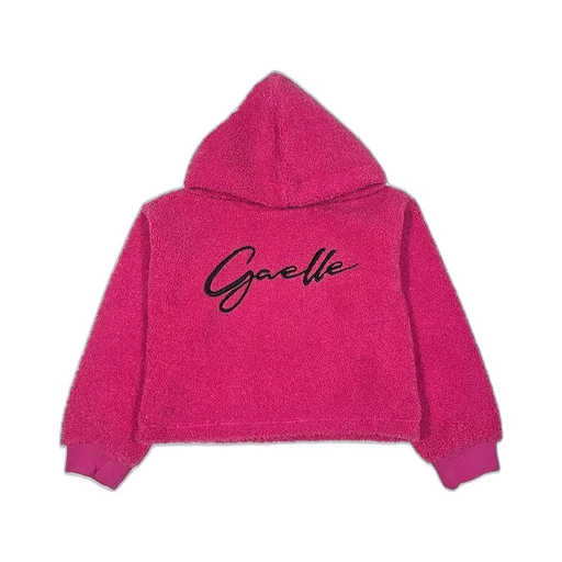 Gaelle Paris Kids Logo Embroidered Hoodie