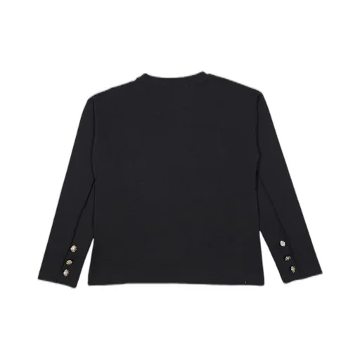 Gaelle Paris Kids Logo Printed Long Sleeved T-Shirt