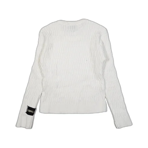 Gaelle Paris Kids Logo Patch Crew Neck Pullover