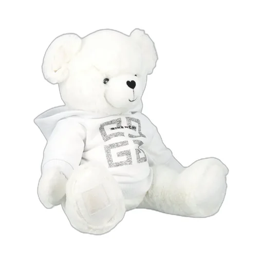 Givenchy Kids Logo Printed Faux-Fur Tedddy Bear Toy