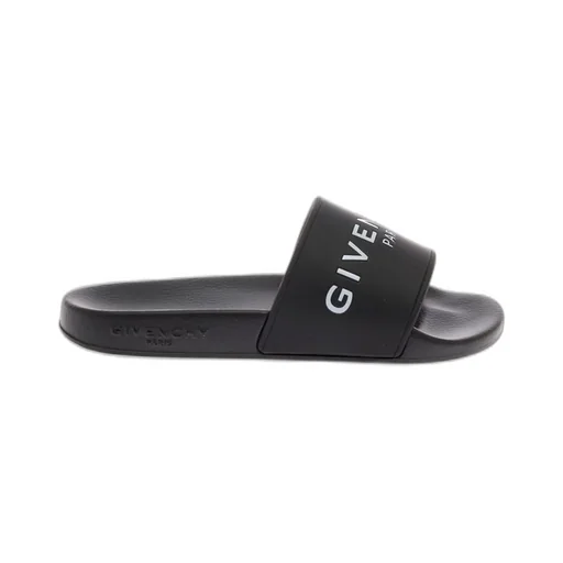 Givenchy Kids Logo Printed Slip-On Slides