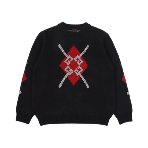 Givenchy Kids 4G Jacquard Crewneck Knitted Jumper