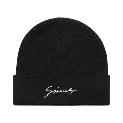 Givenchy Kids Logo-Embroidered Ribbed Beanie