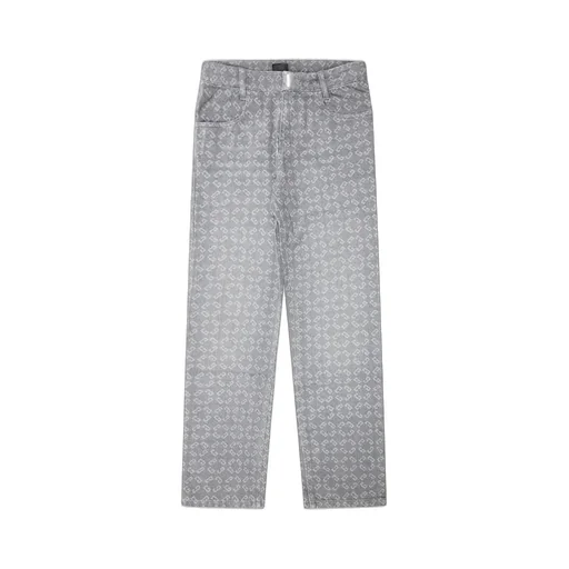 Givenchy Kids 4G-Print Mid-Rise Jeans