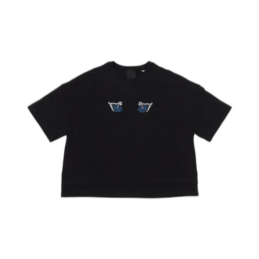 Givenchy Kids Eye Motif Crewneck T-Shirt