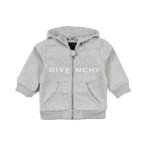 Givenchy Kids Logo-Printed Long-Sleeved Hoodie
