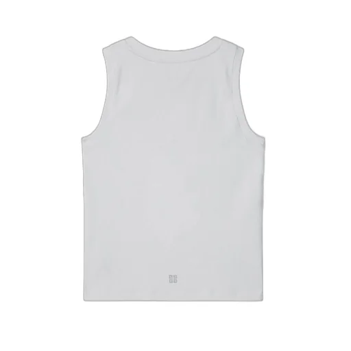 Givenchy Kids Logo Printed Crewneck Tank Top