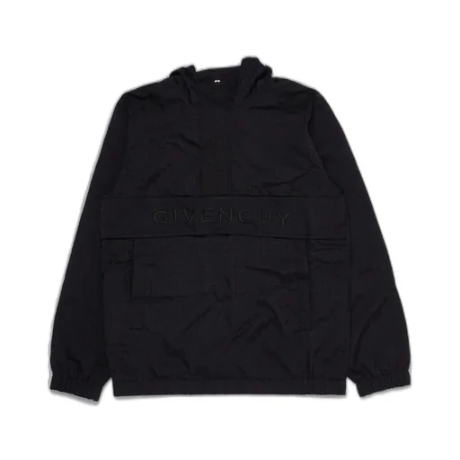 Givenchy Kids Logo-Embroidered Long-Sleeved Hooded Jacket
