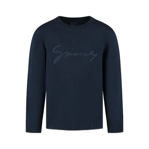 Givenchy Kids Logo Embroidered Jumper