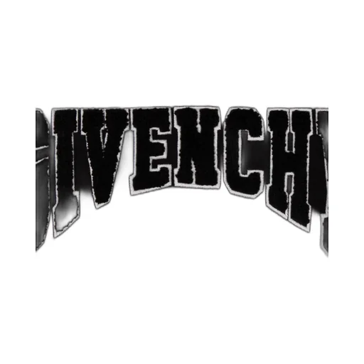 Givenchy Kids Logo Flocked Drawstring Hoodie