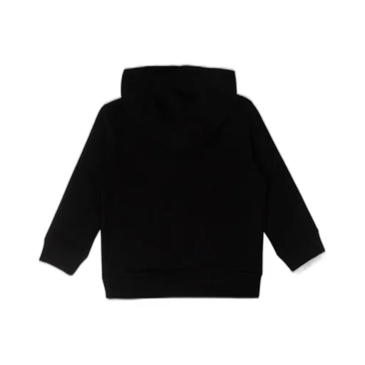 Givenchy Kids Logo Flocked Drawstring Hoodie