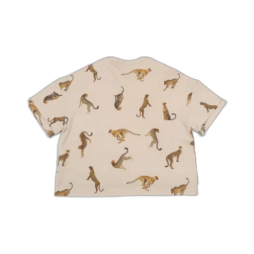 Givenchy Kids Leopard Printed Crewneck T-Shirt