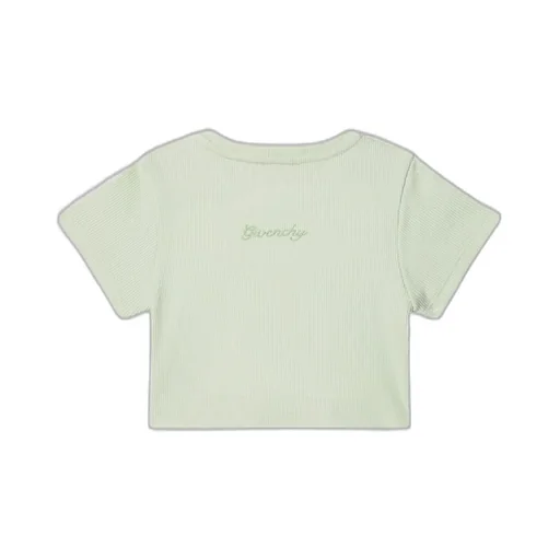 Givenchy Kids Logo Plaque Crewneck T-Shirt