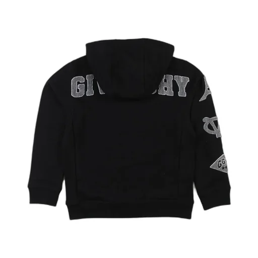 Givenchy Kids Hooded Zip-Up Sweater