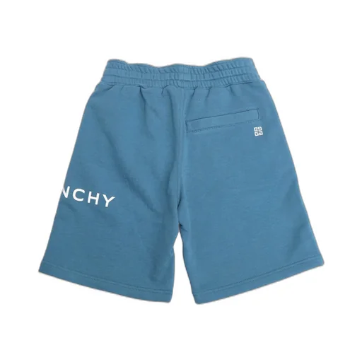 Givenchy Kids Logo-Print Fleece Drawstring Shorts