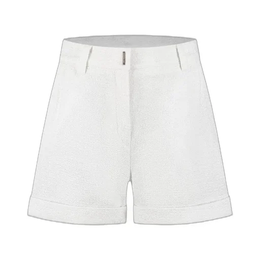 Givenchy Kids Logo Plaque Tweed Shorts