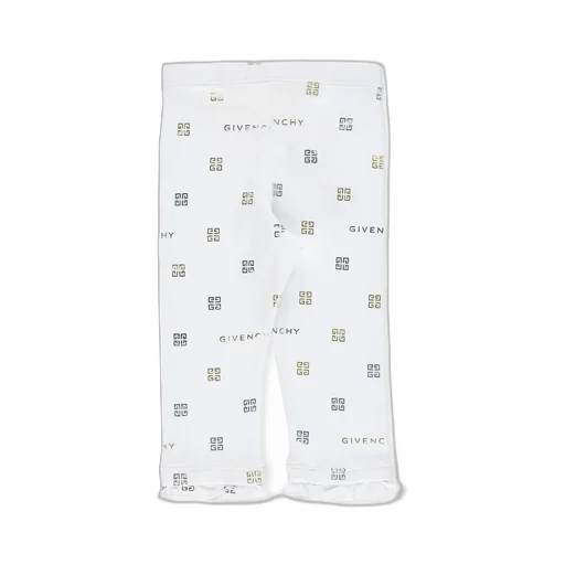 Givenchy Kids 4G Motif Ruffled Trim Leggings