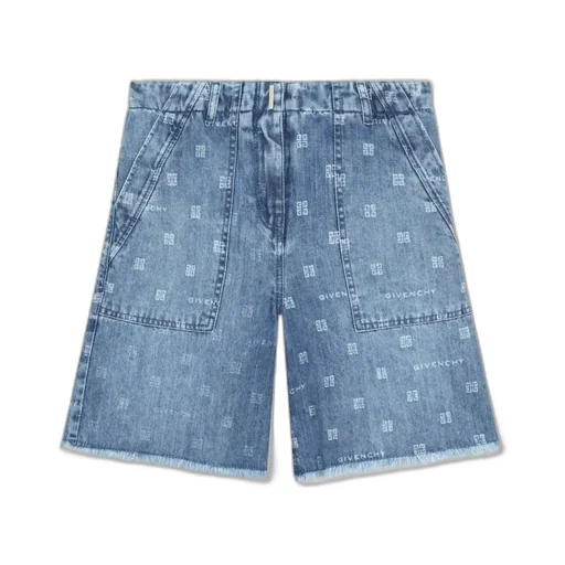Givenchy Kids Logo Print Shorts