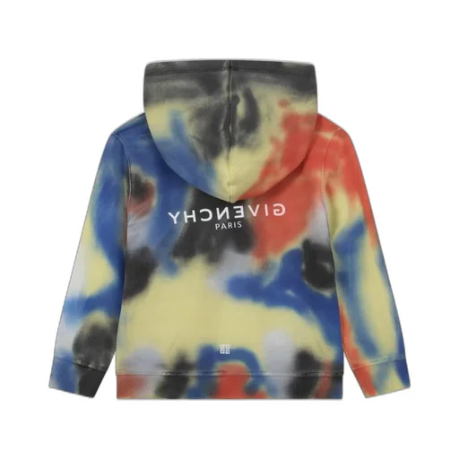 Givenchy Kids Graffiti-Effect Long-Sleeved Hoodie