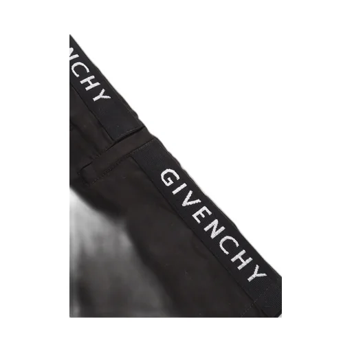 Givenchy Kids Logo-Tape Stretched Bermuda Shorts