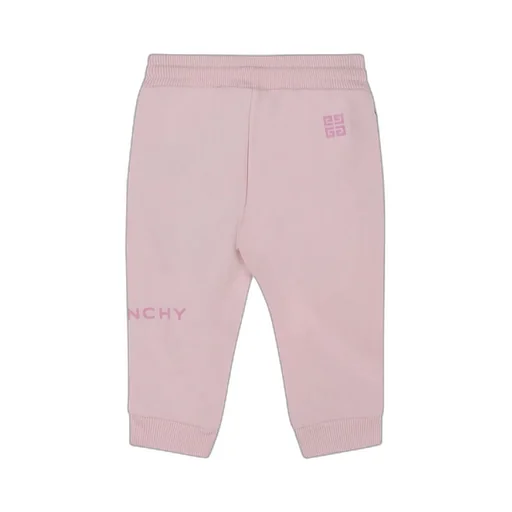 Givenchy Kids Logo Printed Ruffled Pants