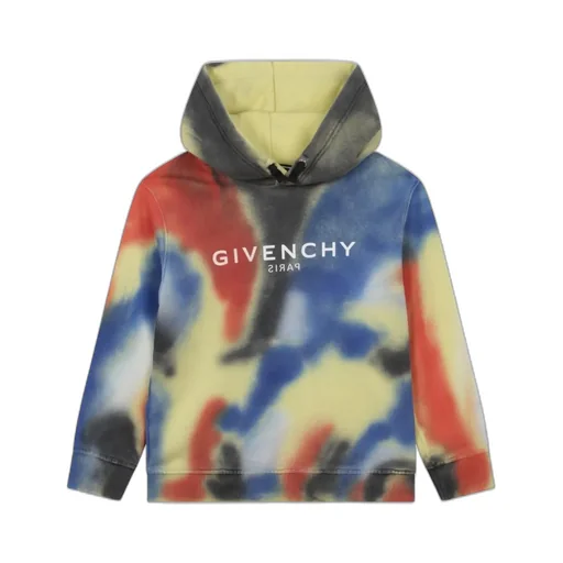 Givenchy Kids Graffiti-Effect Long-Sleeved Hoodie