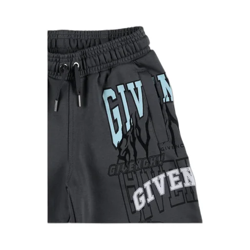 Givenchy Kids Logo-Printed Elasticated Drawstring Waistband Shorts