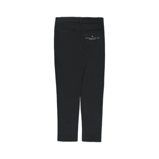 Givenchy Kids Logo-Printed Mid-Rise Tailored Trousers