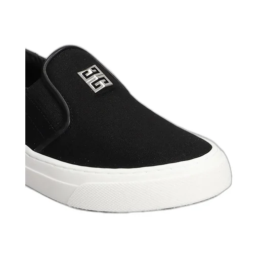 Givenchy Kids 4G-Motif Round Toe Sneakers