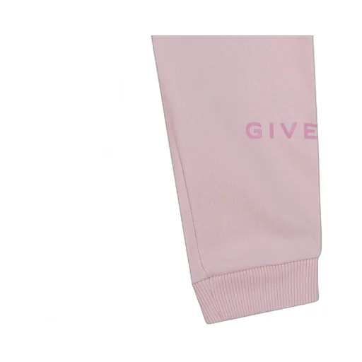 Givenchy Kids Logo Printed Ruffled Pants