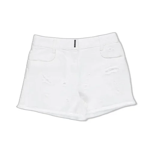 Givenchy Kids 4G-Plaque Mid-Rise Shorts