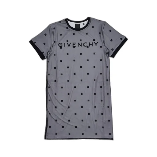 Givenchy Kids Logo Printed Crewneck T-Shirt Dress