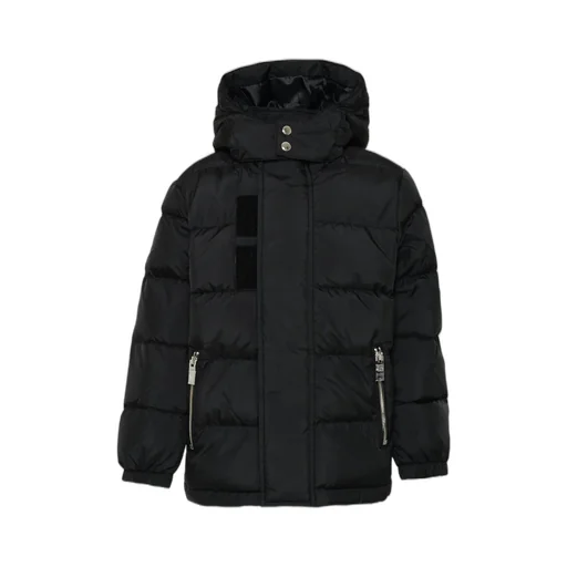 Givenchy Kids Logo Embroidered Long-Sleeved Hooded Jacket