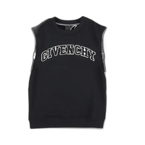 Givenchy Kids Logo Embroidered Long-Sleeved Sweatshirt