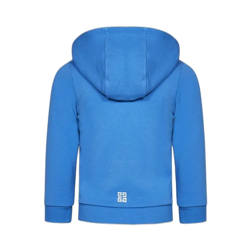 Givenchy Kids Logo Printed Zip-Up Hoodie