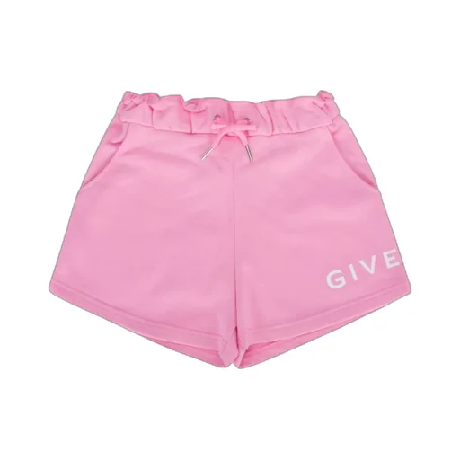 Givenchy Kids Logo Printed Drawstring Shorts